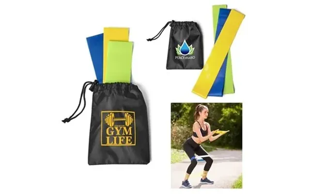 50 Customized Strength Resistance Bands Set - Multi Resistance