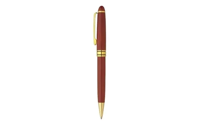 50 Customized The Milano Blanc Rosewood Ballpoint Pen - Gold 