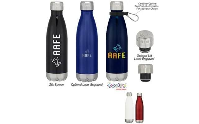 50 Promotional 16 Oz Swiggy Stainless Steel Bottle - Vacuum 
