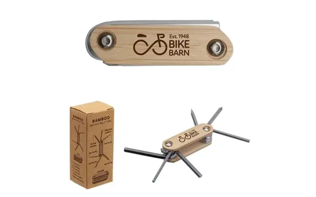 50 Promotional Bamboo Bicycle Multi Tool - Multiple Hex Keys