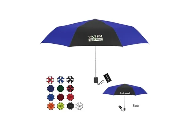 50 Promotional Fresh Goods 42 Arc Budget Telescopic Umbrella - 