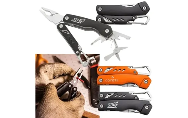 50 Promotional Jr. Gripper Multi Tool - 8-in-1 Stainless Steel