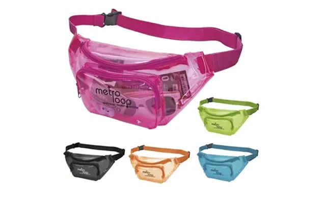 50 Promotional Translucent Color Fanny Pack - Multi-wear & .