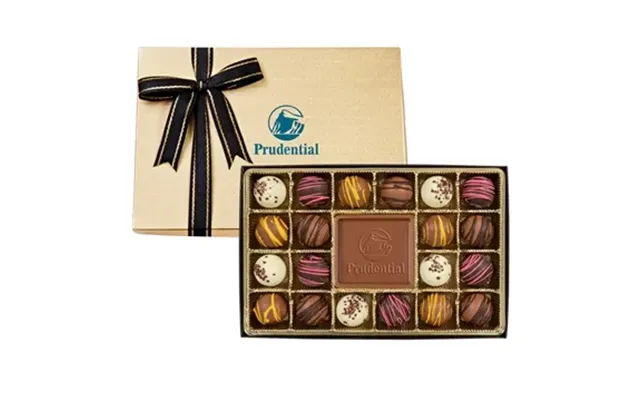 50 Promotional Truffle Gift Box With 20 Chocolate Truffles - 