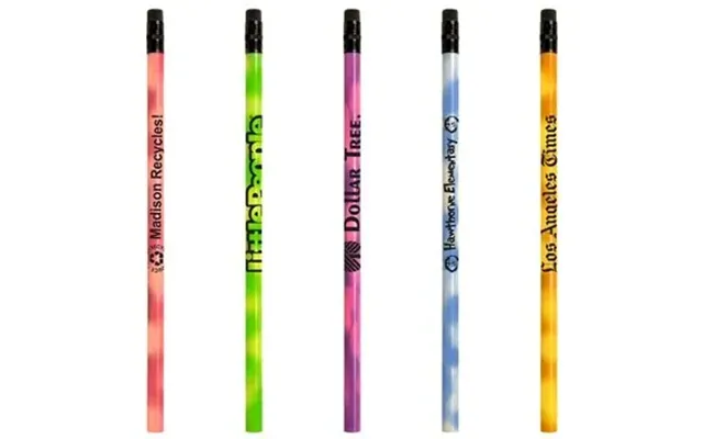 500 Custom Jo-bee Mood Pencil W Black Eraser - Heat Sensitive 