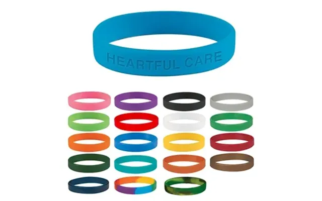 500 Custom Single Color Silicone Bracelet