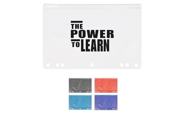 500 Custom Slide Lock School Pencil Pouch - Translucent & Notebook 
