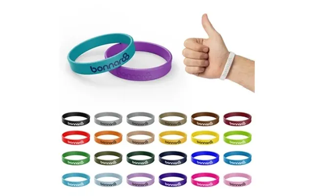 500 Customized Silicone Bracelet - Latex Free
