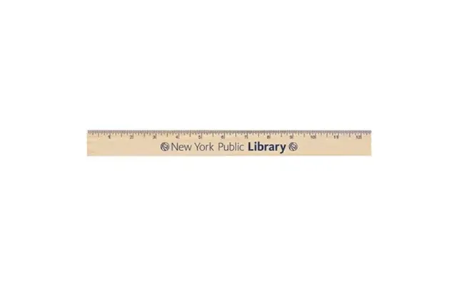 500 Promotional 12 Natural Finish Ruler - Usa Made