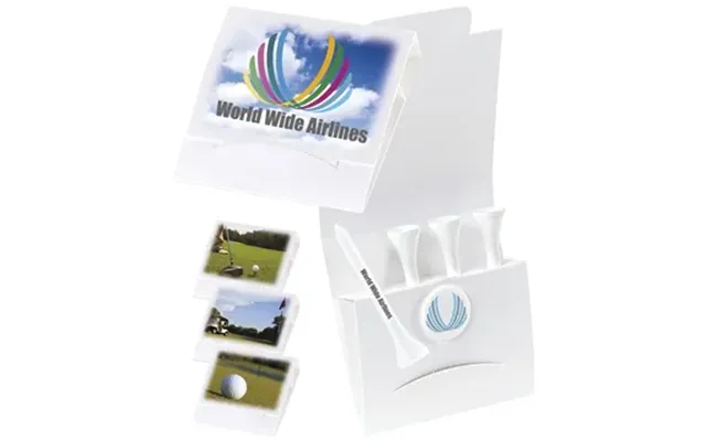 500 Promotional 4-1 Golf Tee Packet - 2-3 4 Tee