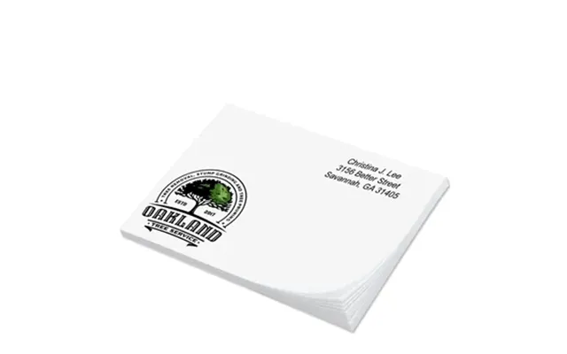 500 Promotional Post-it 4 X 3 Full Color Recycled Notes - 25 