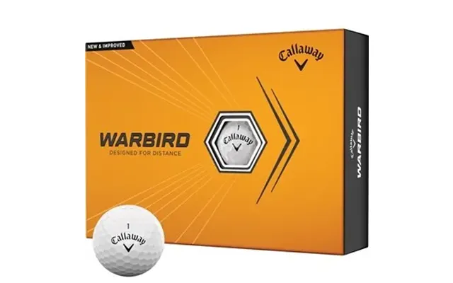 6 Custom Callaway Warbird Golf Ball - 2-piece Design