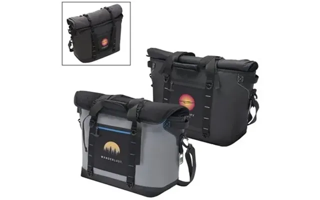6 Custom Urban Peak Waterproof Ashforth 38 Can Tote Cooler - 