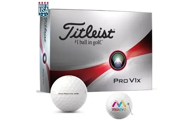 6 Customized Titleist Pro V1x Golf Balls - Tour Grade & High 