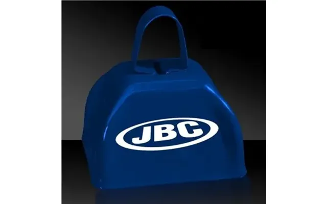 72 Customized 3 Blue Metal Cowbells - Noisemaker