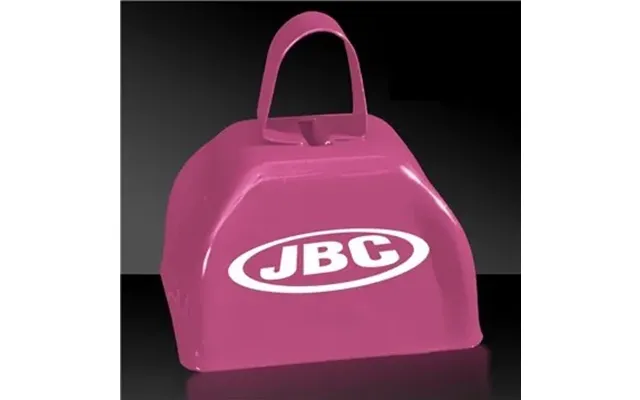 72 Promotional 3 Pink Metal Cowbells - Noisemaker