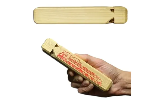 72 Promotional 7 1 2 Wooden Train Whistle - Noisemaker