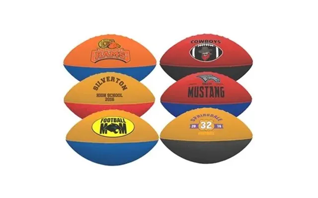 75 Custom 7 2-toned Foam Football - Soft & Durable