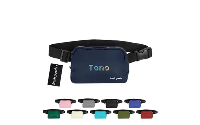 75 Custom Fresh Goods Anywhere Belt Bag - Black-owned & ...