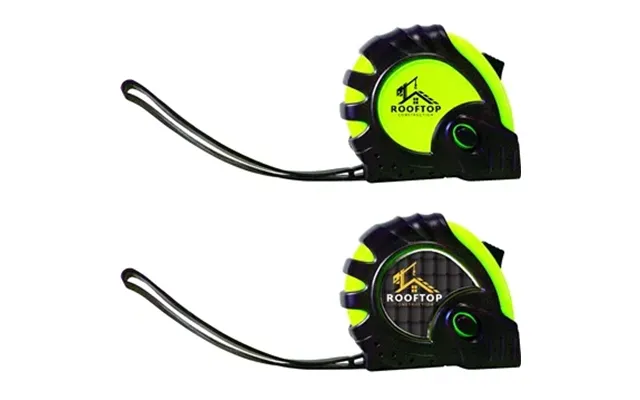 75 Customized 10' Foot Tape Measure - Rubberized & Lock System