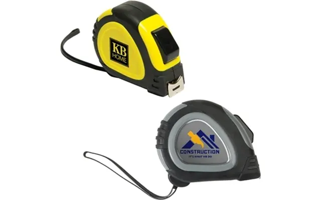 75 Customized 25' Foot Locking Tape Measure - Rubberized & .