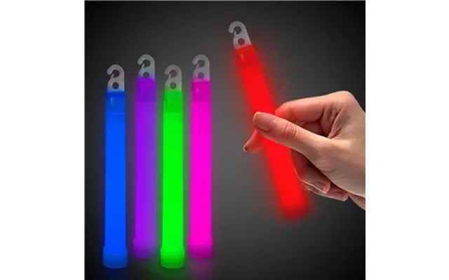 75 Promotional 6 Assorted Premium Glow Sticks, 25 Per Bag - 