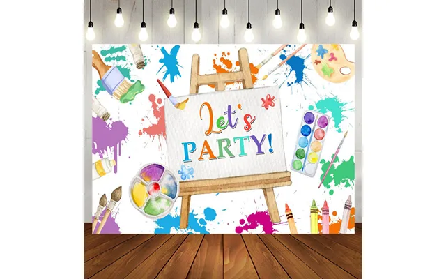 Aperturee Printing Color Graffiti Artboard Party Backdrop - Aperturee