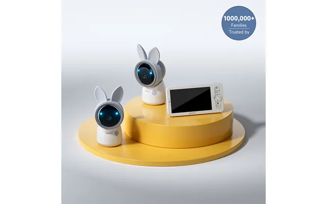 Ainanny A4 Baby Monitor 2 Camera & 1 Screen