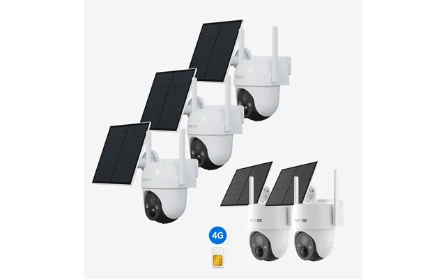 Bundle-3 Go2t Oudoor Security Camera & 2 Go3g 4g Lte Security Camera