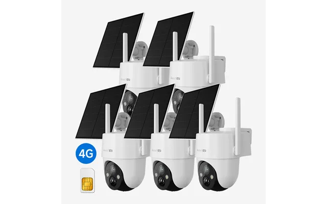 Bundle-5 Go3g 4g Lte Security Camera