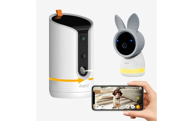 Bundle - Petcam1t Camera Treat Dispenser & Ainanny Baby Monitor