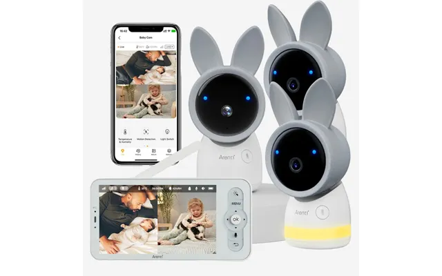 Bundle-ainanny 3-cam Baby Monitor