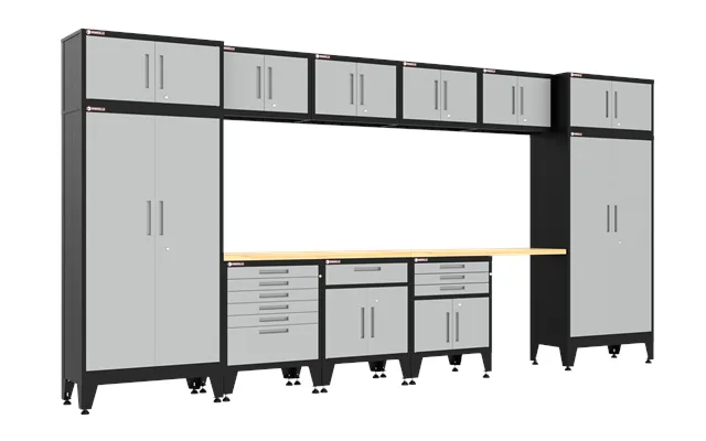 13-piece Garage Cabinet Storage And Organization Set In Grey