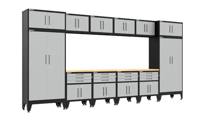 14-piece Garage Cabinet Storage And Organization Set In Grey
