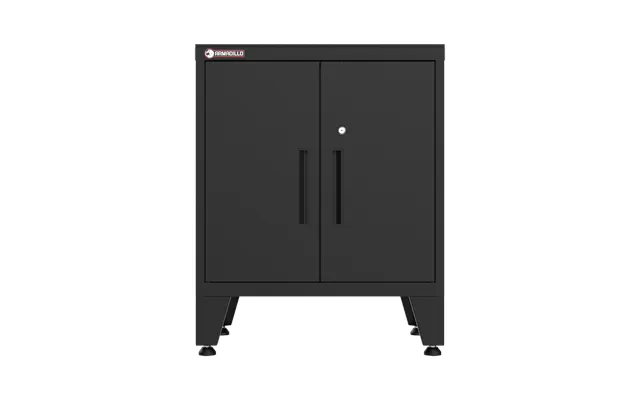 2-door Garage Storage Cabinet In Black