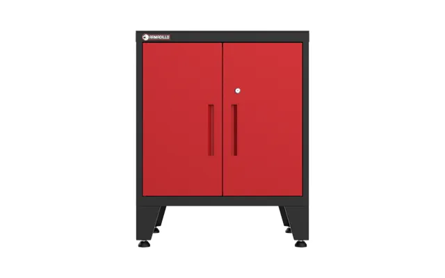 2-door Garage Storage Cabinet In Red