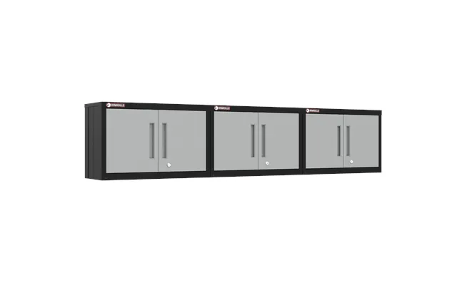 3-piece Garage Cabinet Storage And Organization Set In Grey
