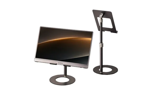Arzopa Adjustable Portable Monitor Stand For Desk