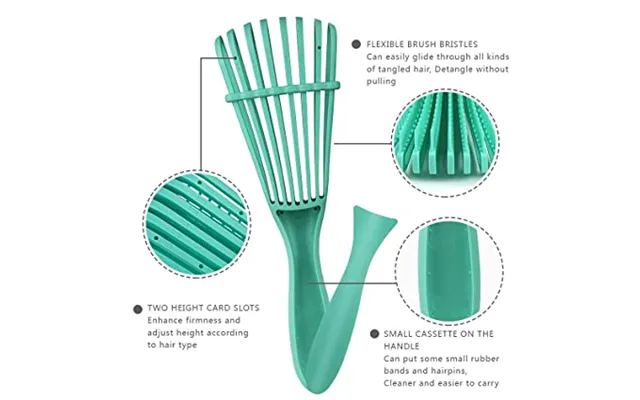 800 Points Detangling Brush For Black Natural Hair - Detangler Brush