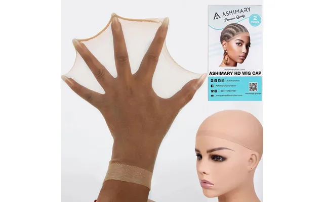 Ashimary Hd Wig Cap 5 Packs 10 Pieces