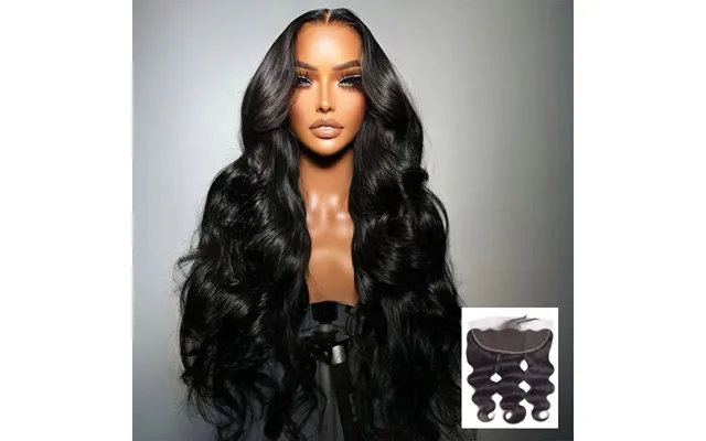 Body Wave Hair Hd Transparent Lace Frontal Closure 13x4 Inchs Hair 100% Human Hair - 18inches Hd Lace Brazilian