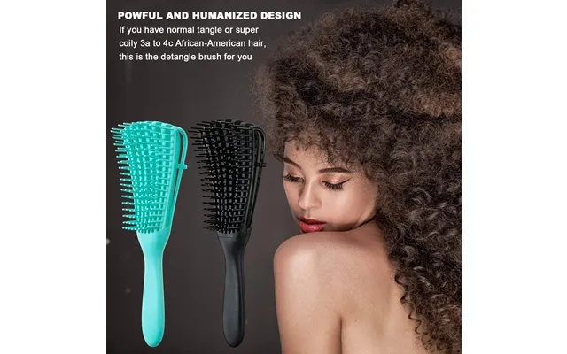 Detangling Brush For Black Natural Hair - Detangler Brush
