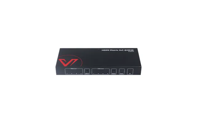Av Access 4×2 4k Hdmi Matrix Switch With Stereo Audio - Auto Edid