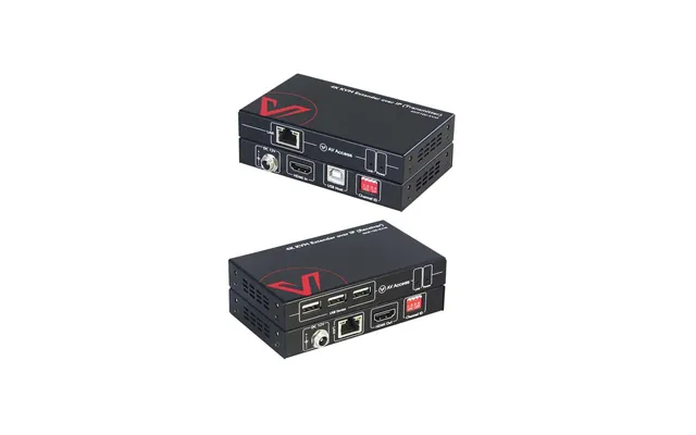 Av Access 4k Hdmi Kvm Extender Over Ip - 120m 390ft Usb Extender W Zero Latency & 1080p 120hz