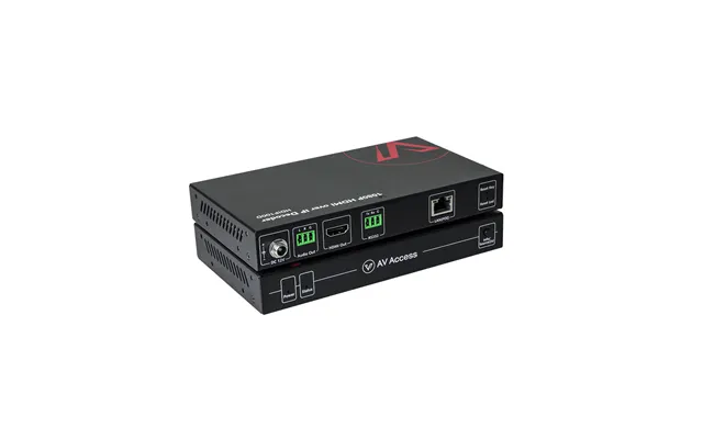 Av Access Zero-configuration 1080p Av Over Ip Decoder W Video Wall & Visual Control