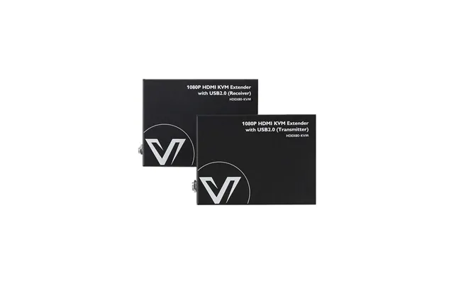 Av Access Zero-latency 1080p Hdmi Kvm Extender Over Cat 5e 6 6a - 80m 260ft Usb Extender With Poe