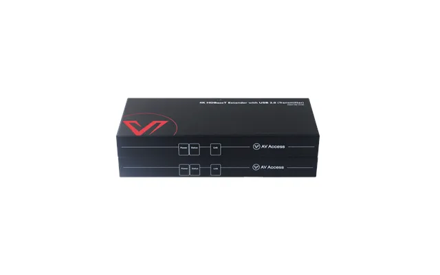 Av Access Zero-latency 4k Hdmi Kvm Extender - 100m 330ft Hdbaset Extender W 4-port Usb 2