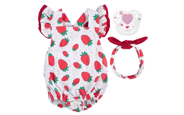 Babeside 20'- 22' Baby Girl Doll Clothing Suit One Pacifer More