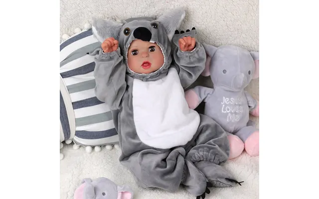 Babeside Open & Close Eyes Reborn Baby Bailyn 20'' Little Infant Girl Best Gift For Kids Cloth Body