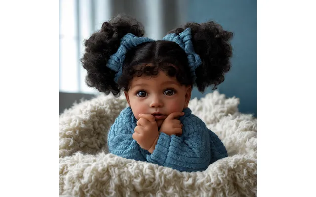 Babeside Quiet Reborn Baby Celina 20'' African American Toddler Girl Best Gift For Kids Cloth Body